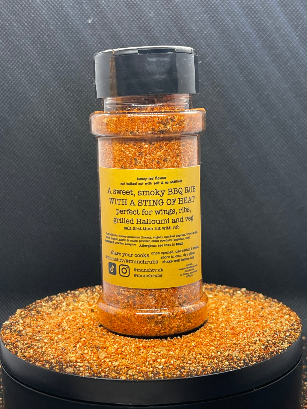 Honey Hitter — Munch Rubs (Clean-Label seasoning rub) 75g